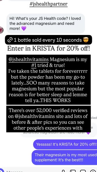 Krista Horton ad
