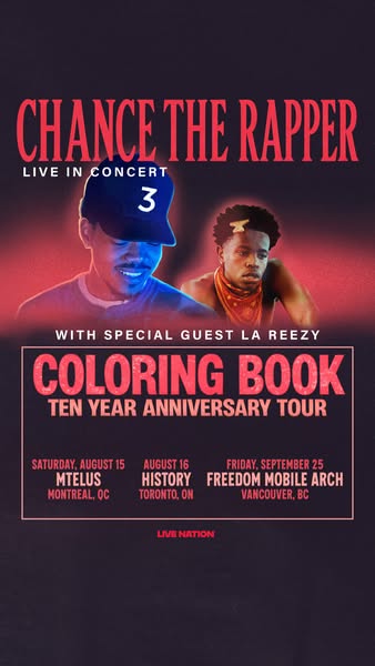 Chance The Rapper ad