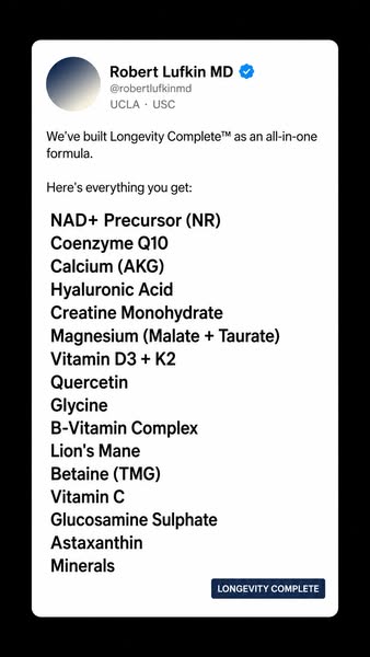 Robert Lufkin MD ad