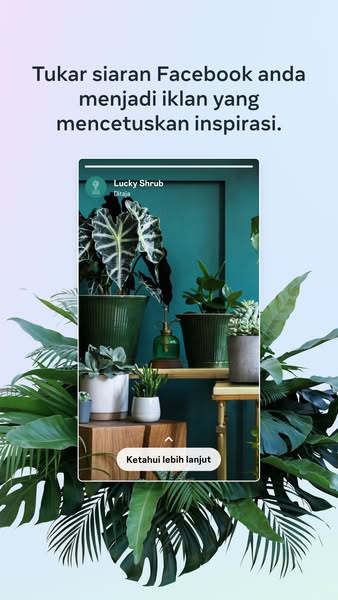 This ad promotes Facebook advertising by showing how to turn a Facebook post into an ad.