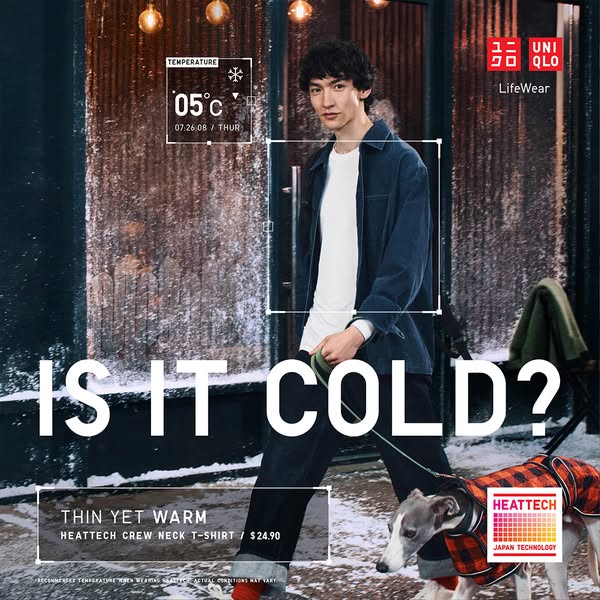 Uniqlo Australia ad