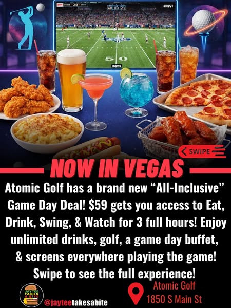 Atomic Golf ad