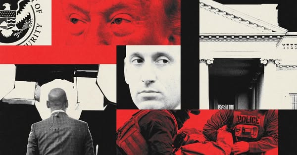 This image ad uses a collage of images related to the January 6th Capitol attack. The collage includes images of securit