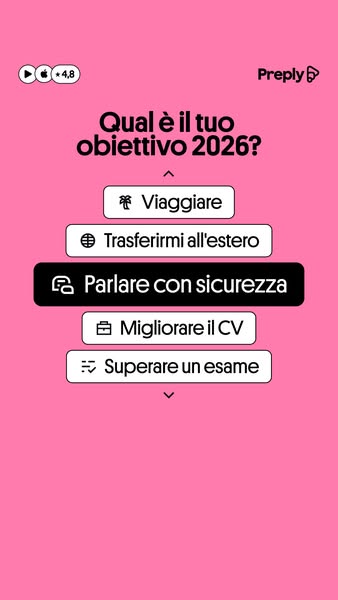 This ad for Preply uses an interactive quiz format to engage users and highlight the benefits of learning a new language