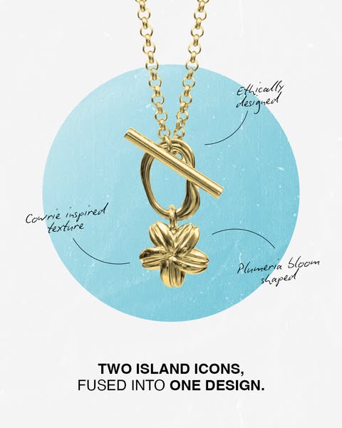Stay Golden HI Jewelry ad
