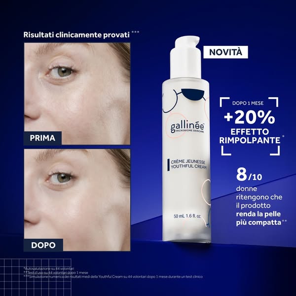 Gallinée Microbiome Skincare ad