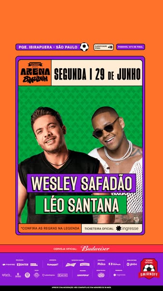 Léo Santana ad