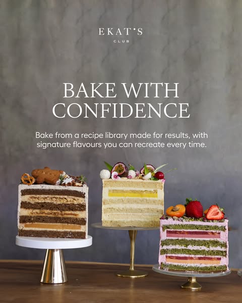 Ekat's cakes and chocolate ad