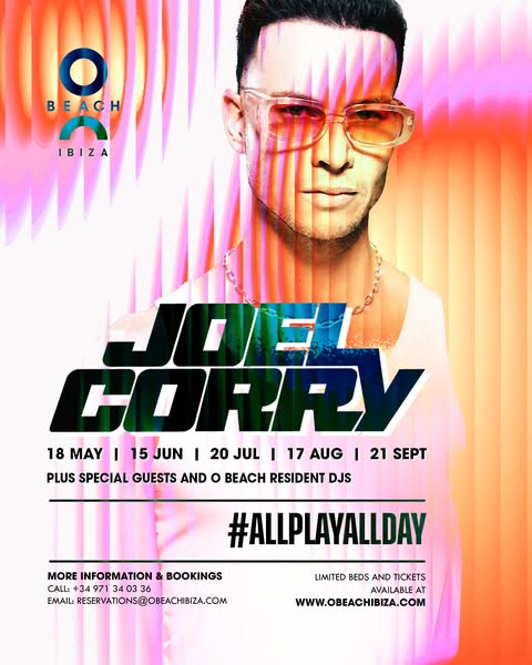 Joel Corry ad