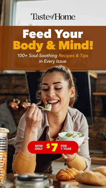 Taste of Home ad