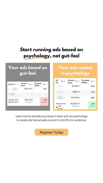 Psychology of Ads ad