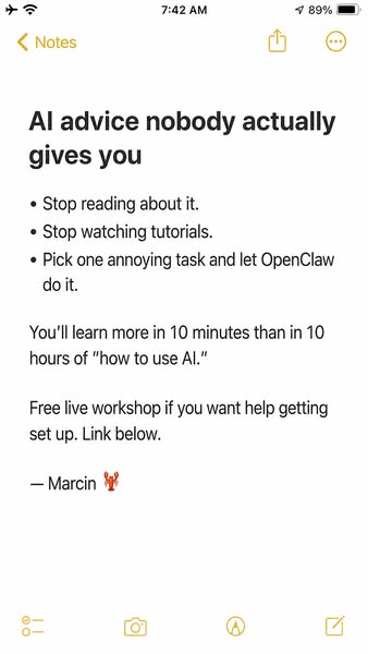 Marcin AI ad