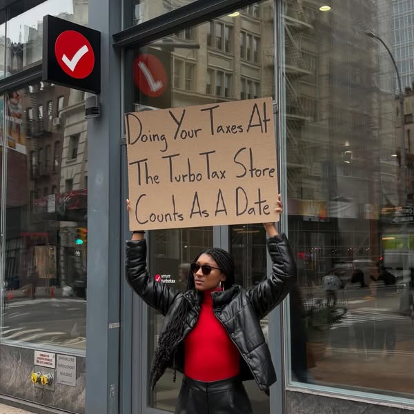 Dudettewithsign ad