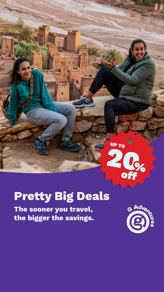 G Adventures ad