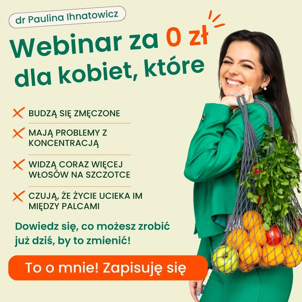 Dr Paulina Ihnatowicz - dietetyk kliniczny ad