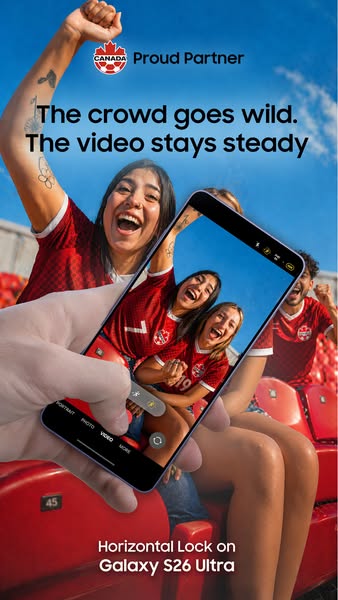 Samsung Canada ad