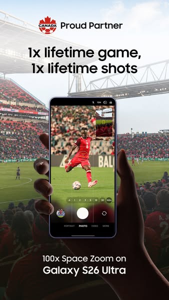 Samsung Canada ad