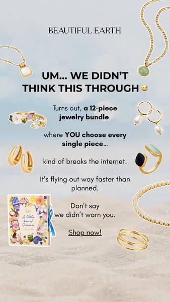 Beautiful Earth Jewelry ad