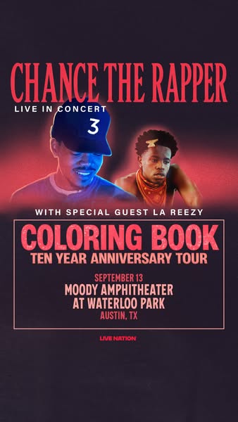 Chance The Rapper ad