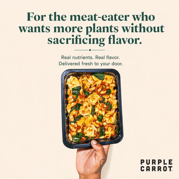 This ad targets meat-eaters looking to incorporate more plant-based foods into their diet without sacrificing flavor by 