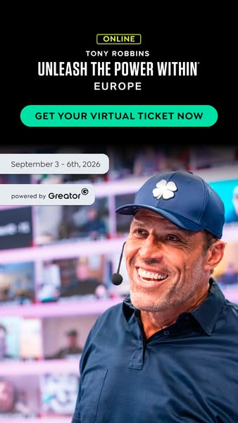 Tony Robbins ad