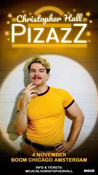 Christopher Hall Comedy ad