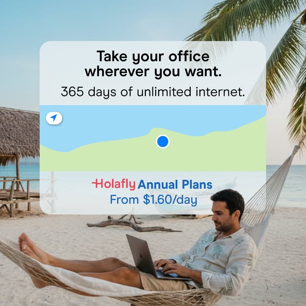 Holafly - English ad