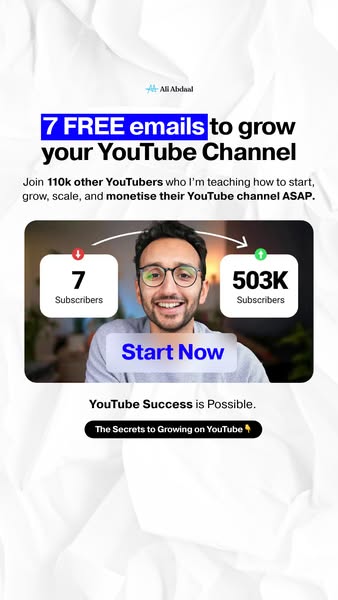Ali Abdaal ad