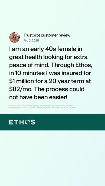 Ethos Life ad