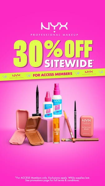 NYX Professional Makeup ad