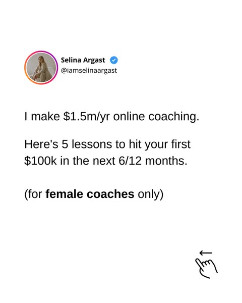 Selina Argast ad