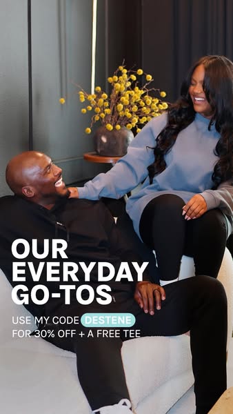 Destene and Brandon ad