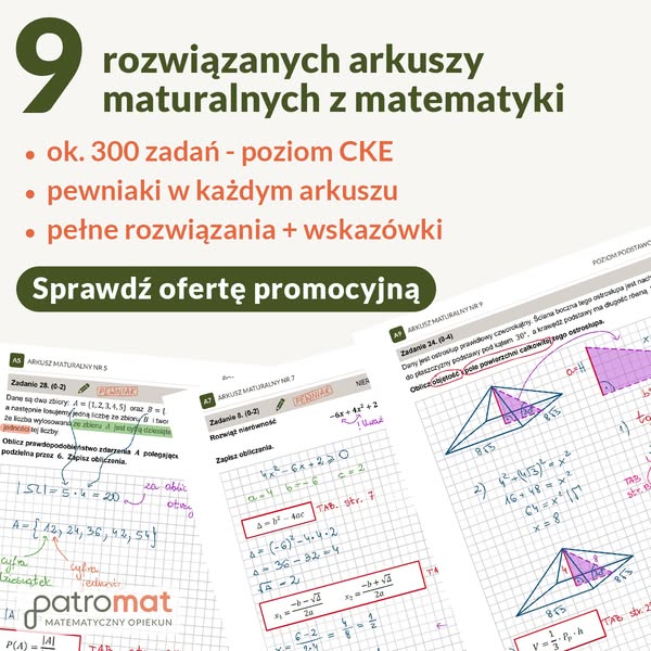 Patromat - Matematyka Matura ad