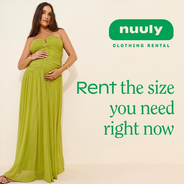 This ad promotes Nuuly, a clothing rental service, with the focus on catering to individuals who require clothing of var