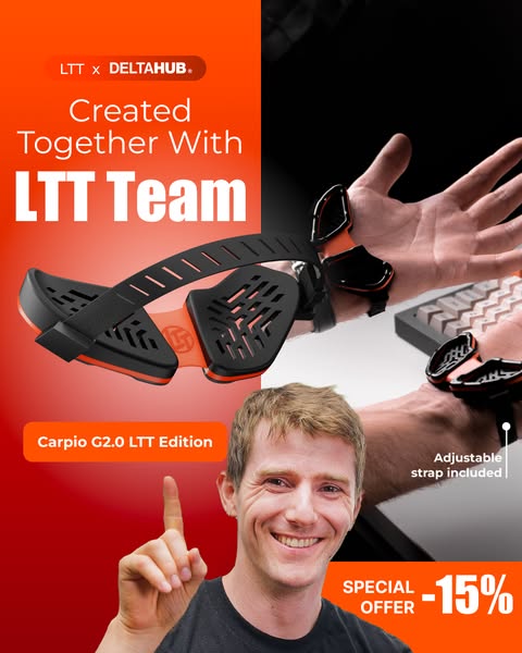 Linus Tech Tips ad