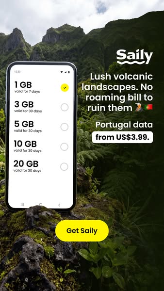 Saily eSIM ad