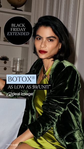 This image ad promotes Botox treatments at a discounted rate for a limited time.