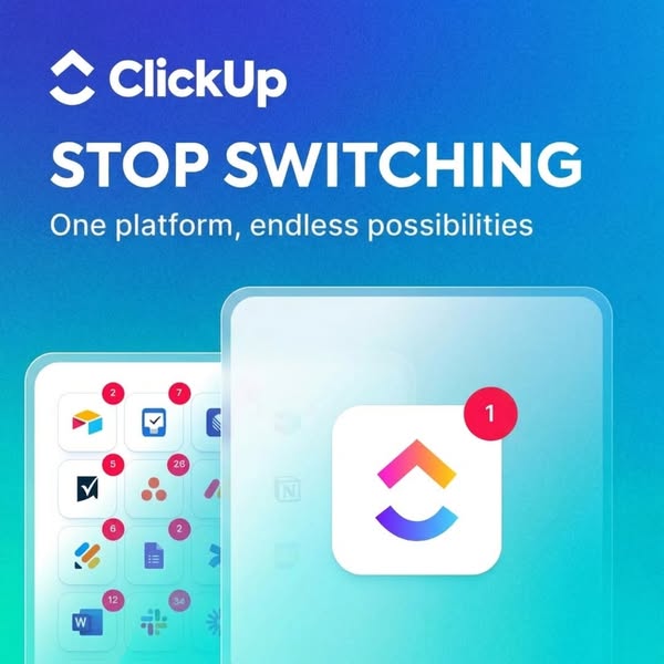 ClickUp ad