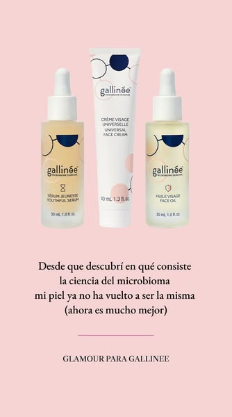 Gallinée Microbiome Skincare ad