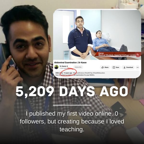 Dr Karan Rajan ad