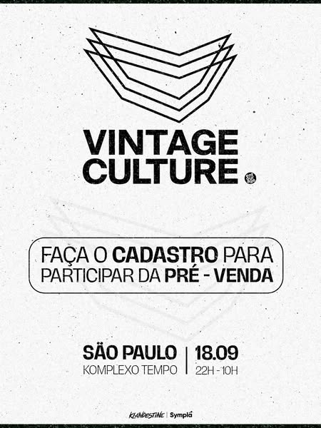 Vintage Culture ad