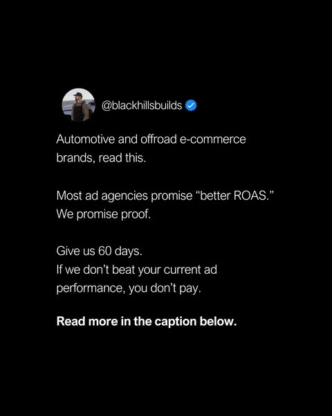 Black Hills Builds ad