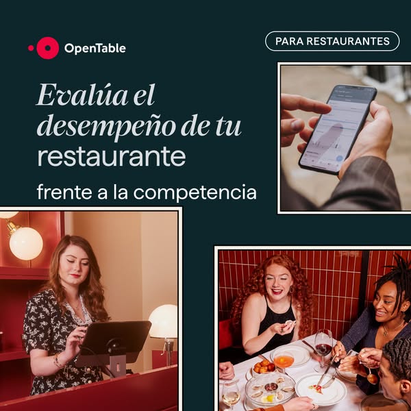This image ad for OpenTable is targeted towards restaurant owners and highlights OpenTable's restaurant data and ana