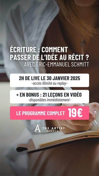 Eric Emmanuel Schmitt ad