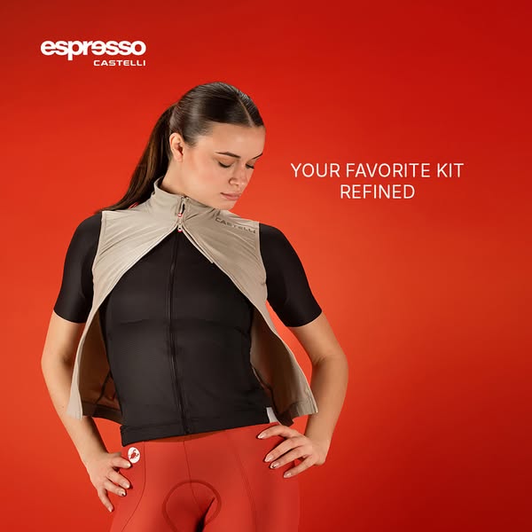 This ad showcases Castelli apparel that is designed for cycling and outdoor recreation. It is intended to highlight that