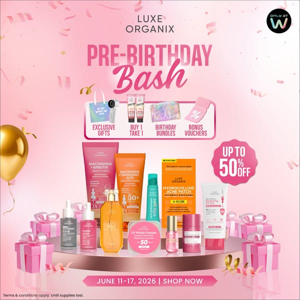Luxe Organix Philippines ad
