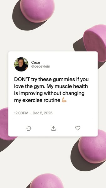 This ad features a screenshot of a tweet from a user named Cece who says that she doesn't recommend the advertised g