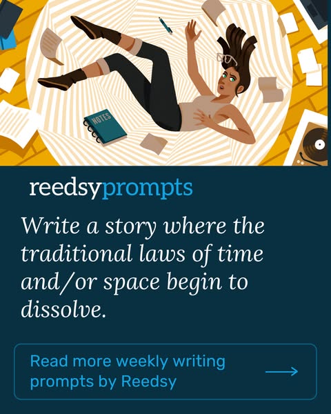 This ad uses a writing prompt to attract potential customers.