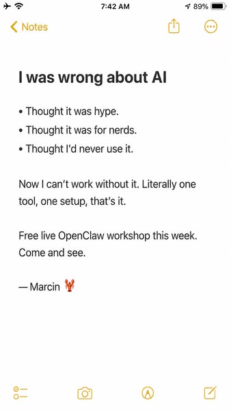Marcin AI ad