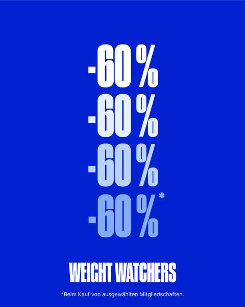 This ad promotes Weight Watchers memberships at a discount.